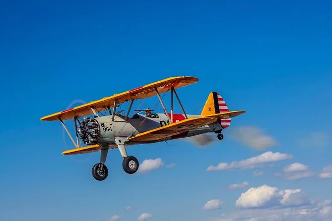 Vol en biplan à cockpit ouvert au-dessus de Phoenix
